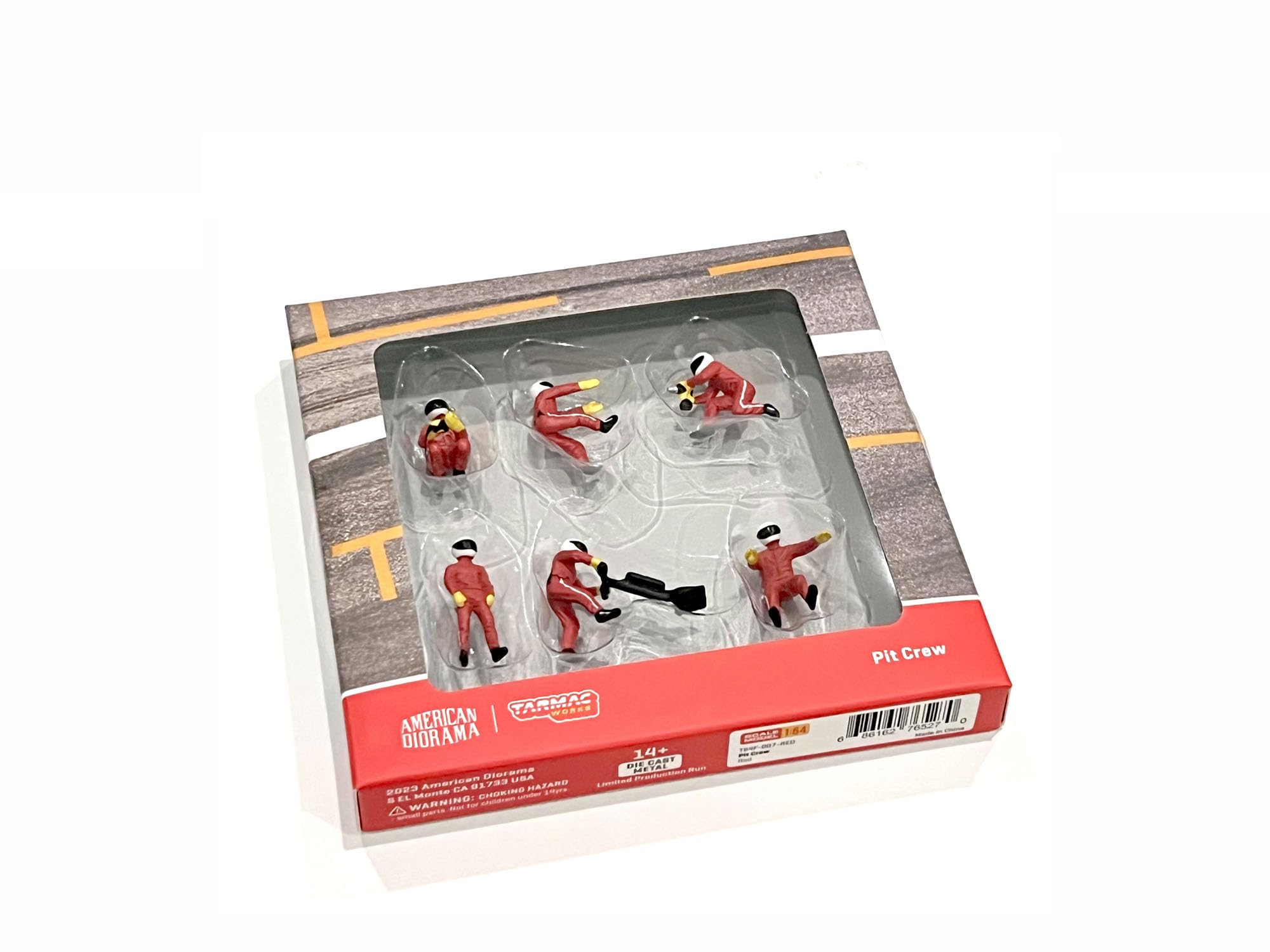 1/64 フィギュア セット Amazon.co.jp: 1/64 Figures Set Pit Crew Red : ホビー